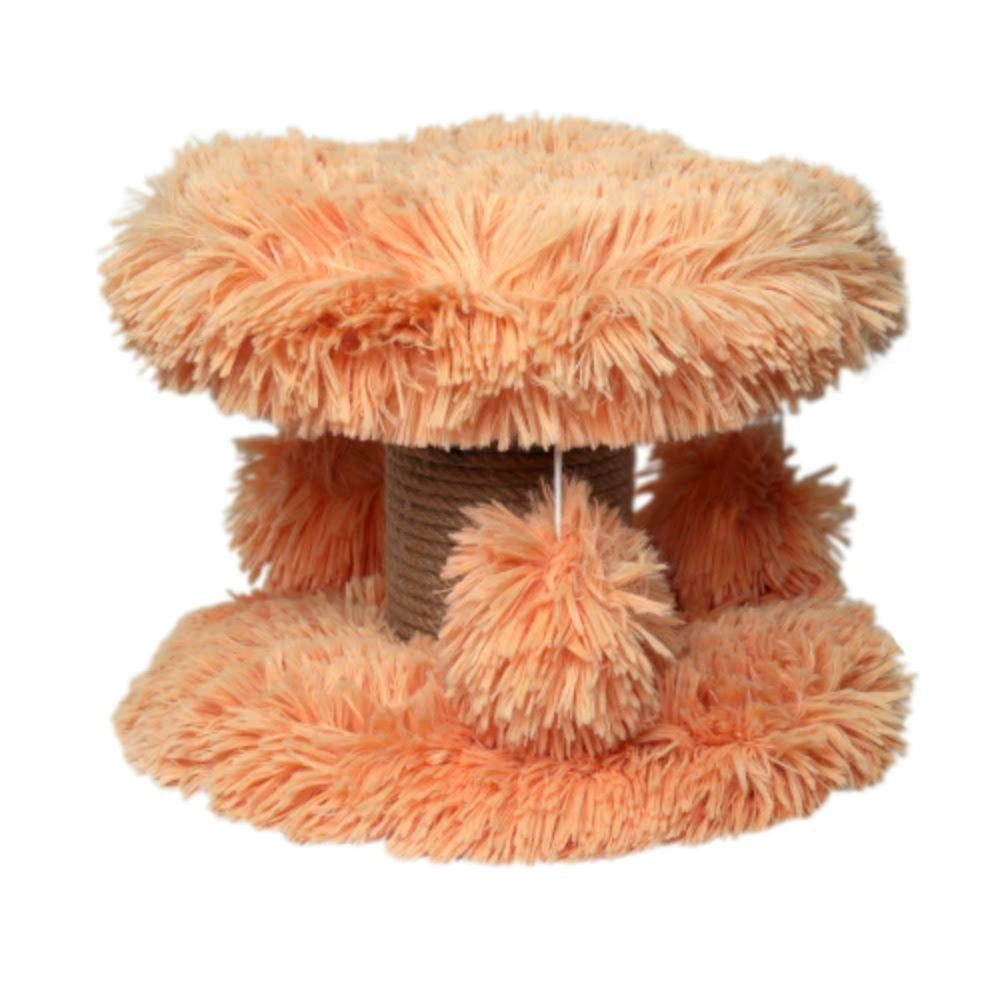 فيلاين قو خداشة للقطط شكل شجرة صغيرة متعددة الالوان