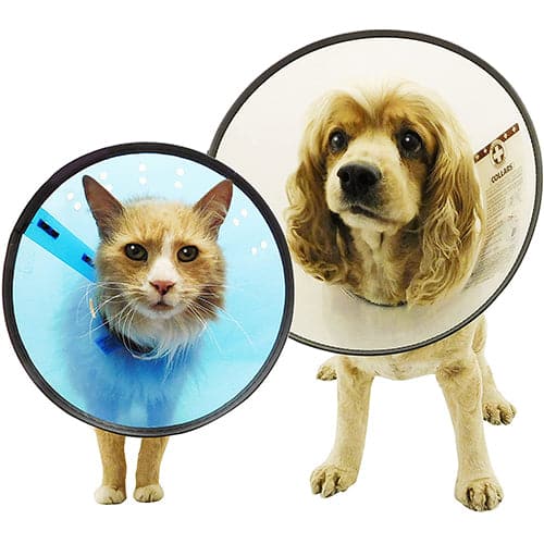 ريميدي طوق حماية للقطط والكلاب ، ألوان متعددة