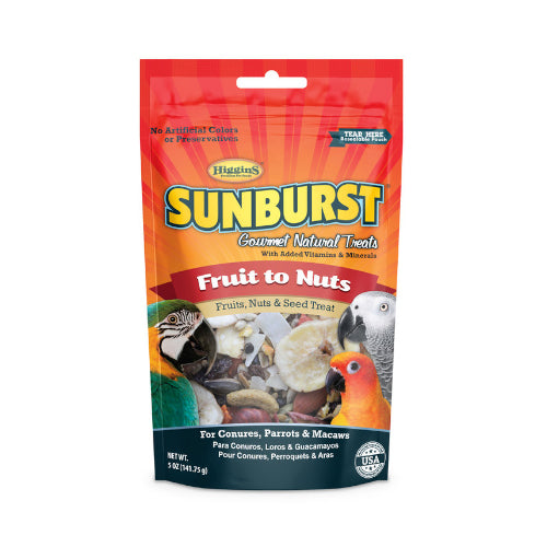 هيغينز سان براست مكافآت الفواكة والمكسرات للمكاو والببغاء والكونيور