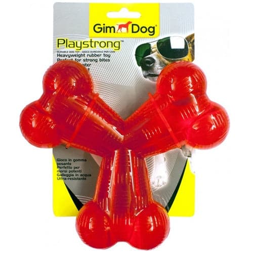 جيم دوق لعبة كلاب مسلية شكل عظام حرف "Y"