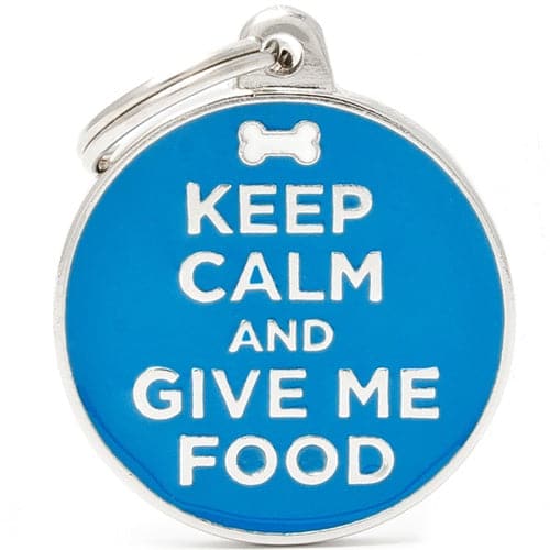 قلادة Keep Calm and Give Me Food