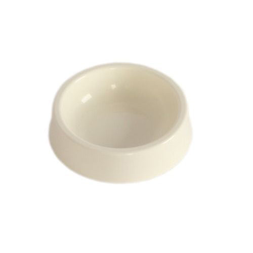 كات ايديا صحن طعام للقطط لون كريمي