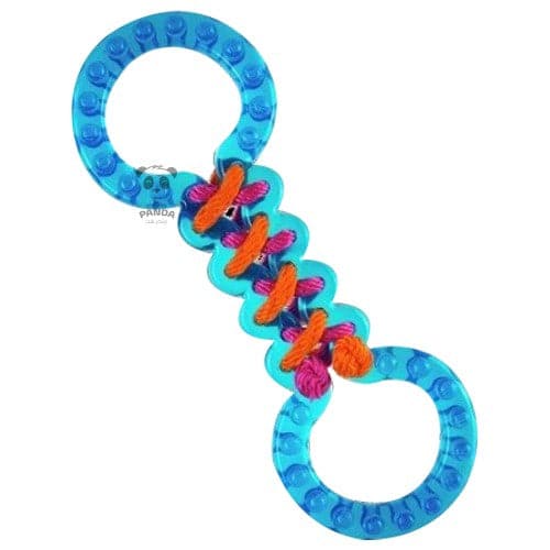 جيم دوق لعبة كلاب رائعة شكل مقبض من كلا الجانبين