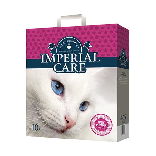 امبريال كير رمل قطط تكتل عالي برائحة بودرة الطفل 10 لتر