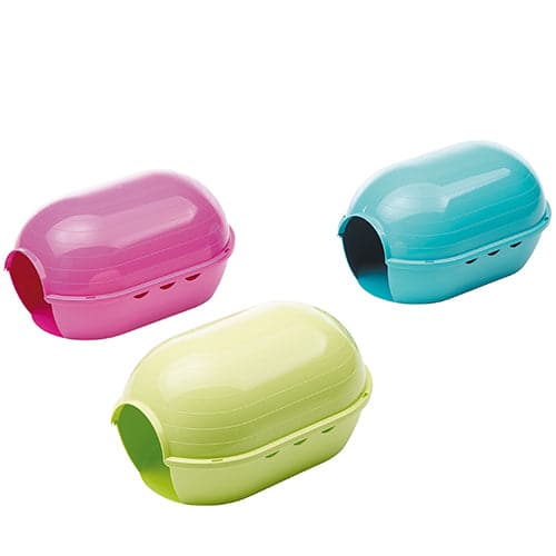 سافك بيت للحيوانات الصغيرة لون فوشي