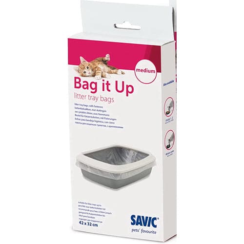 اكياس فضلات الرمل للقطط مقاس وسط عدد 12