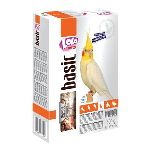 لولو بيتس طعام لطيور الكوكتيل