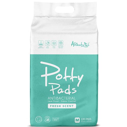 التميت بت مفارش للكلاب برائحة منعشة حجم وسط 100 فوطة 60*45 سم