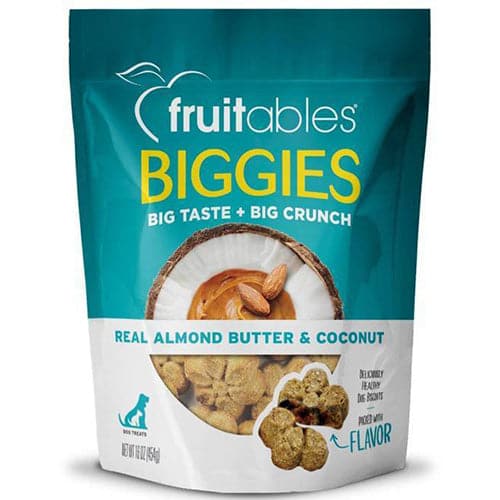 فروت أبلز مكافات للكلاب بنكهة زبدة اللوز وجوز الهند 454 جم