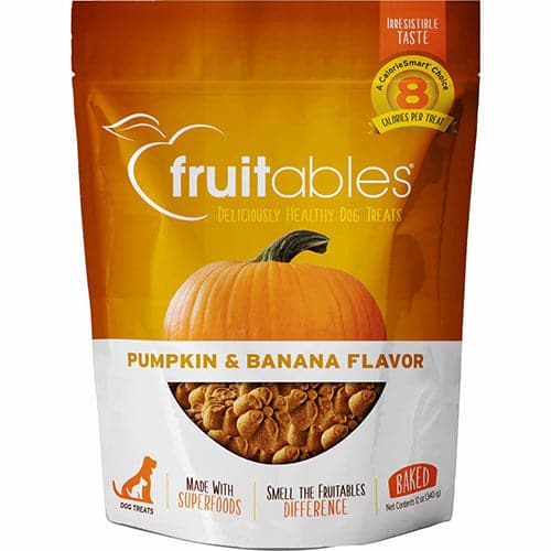 فروت أبلز مكافات صحية للكلاب بنكهة اليقطين والموز 340 جم