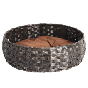 سرير دائري للقطط لون بني