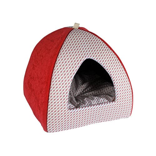 فوب كاسيتا بيت للقطط شكل كوخ حجم كبير