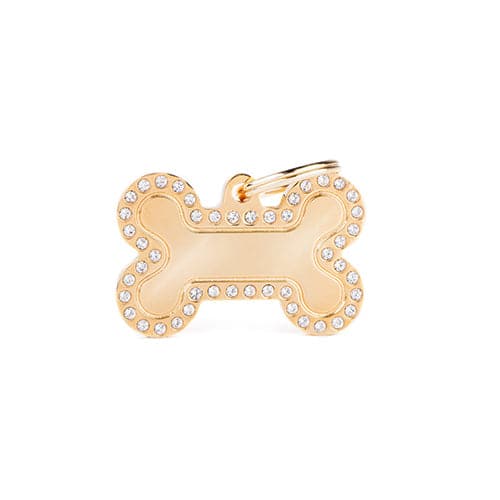 ماي فاميلي قلادة أوسو غراند لون ذهبي لماع