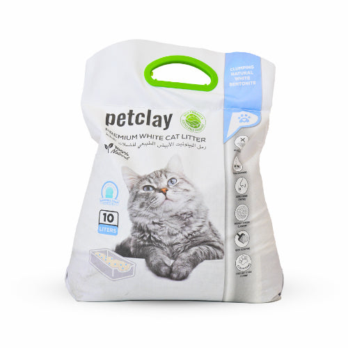 بت كلاي رمل بنتونيت خشن للقطط برائحة صابون مارسيليا