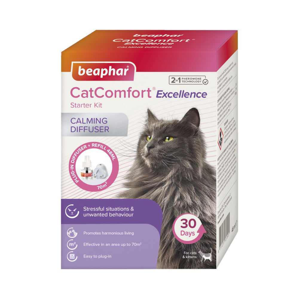 بيفار كات كومفورت إكسيلنس بخاخ كهربائي مهدئ للقطط 48 مل