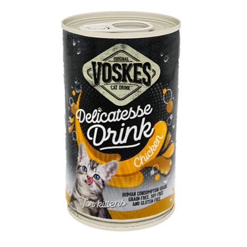 فوسكيس شوربة للقطط الصغيرة بنكهة الدجاج 3×135 مل