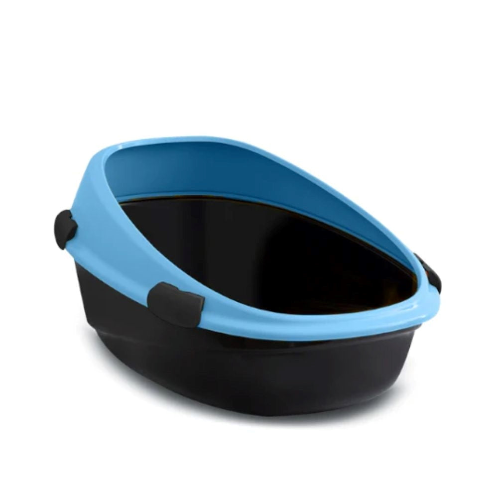 ام بي برغامو حوض رمل للقطط ماكسي الوان متعددة