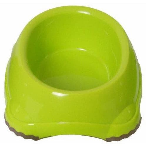 مودرنا صحن طعام بلاستيكي للقطط و الكلاب لون أخضر غير قابل للإنزلاق