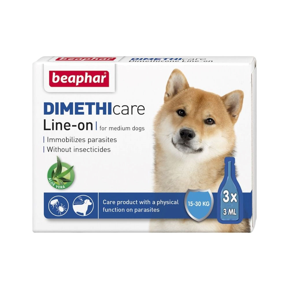 بيفار امبولات لمكافحة الحشرات للكلاب متوسطة الحجم