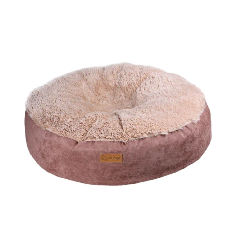 فيلاين قو سفل سرير دائري للقطط والكلاب لون بني