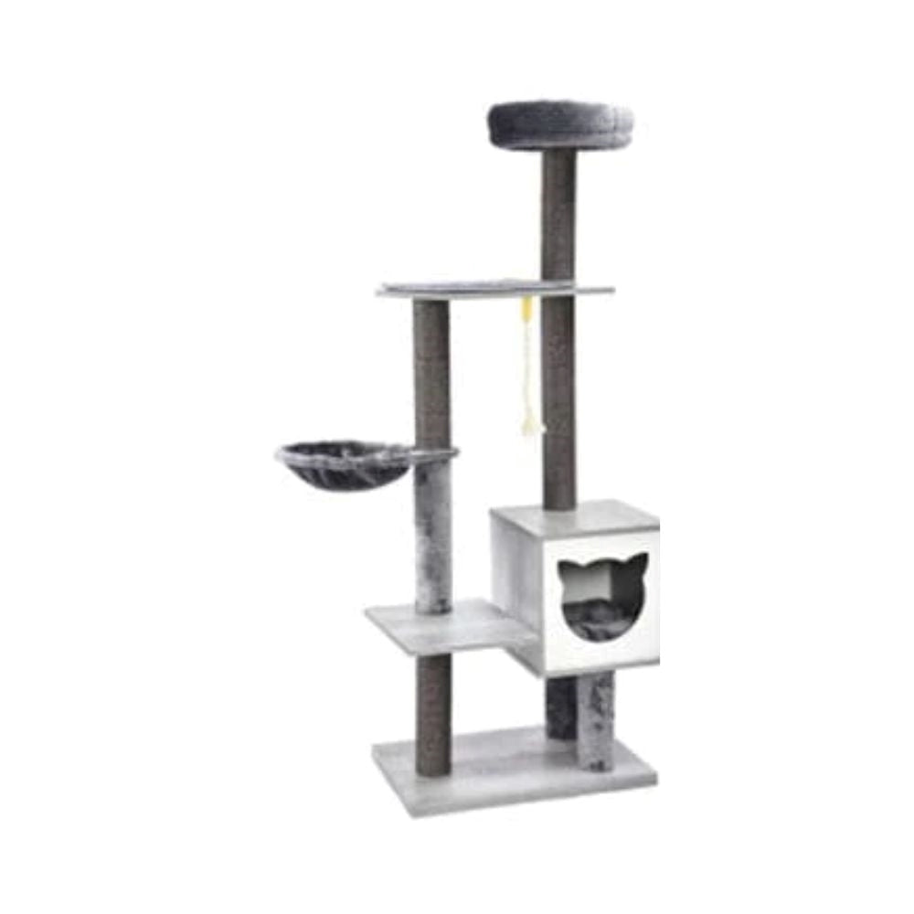 فيلاين قو شجرة خداشة رمادي 60×40×159سم