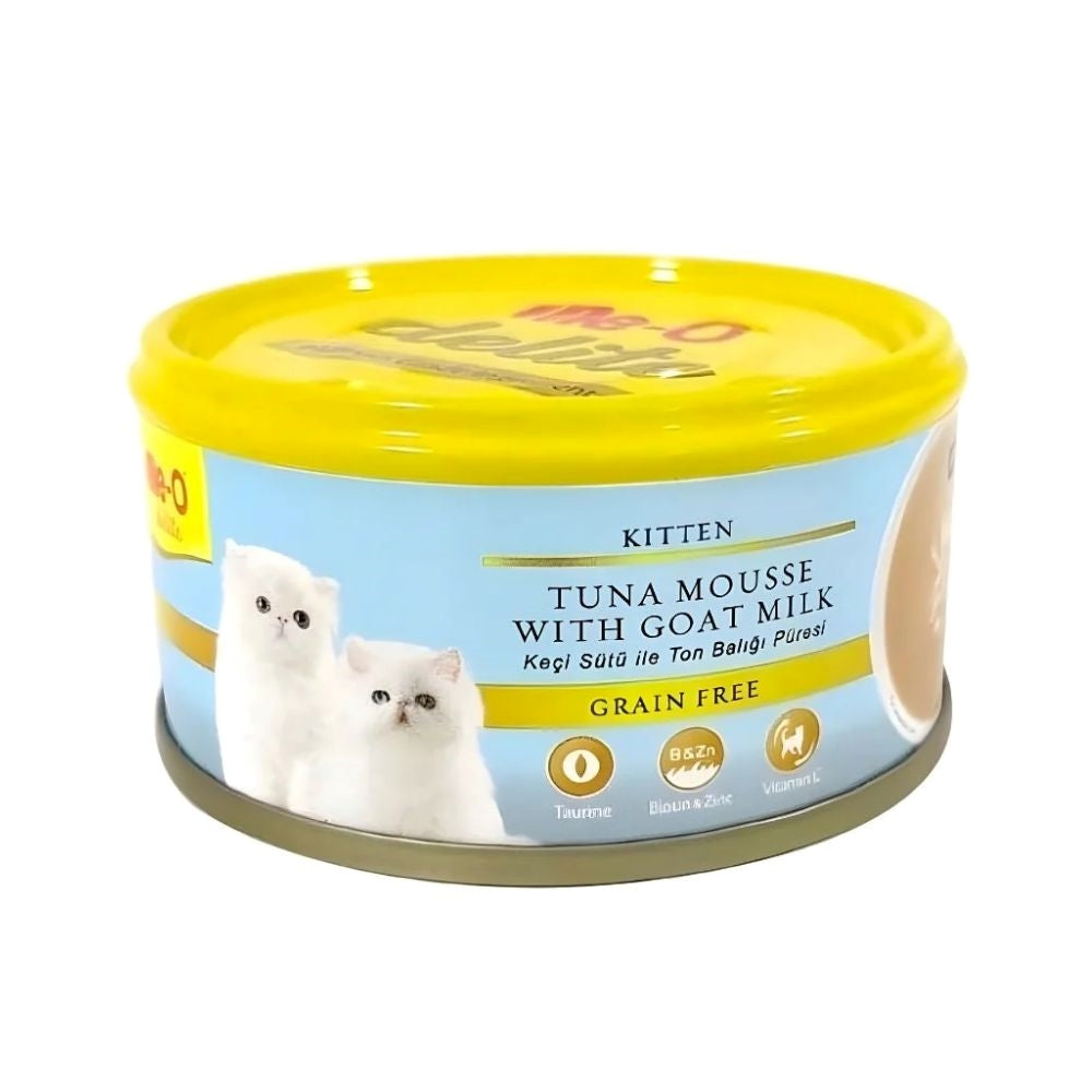 ميو طعام رطب للكيتين بنكهة التونة و حليب الماعز 80غ