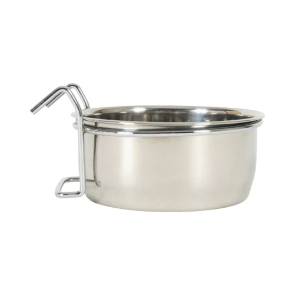 زولكس صحن سانستيل مقاوم للصدا مع علاقة سلكية للطيور