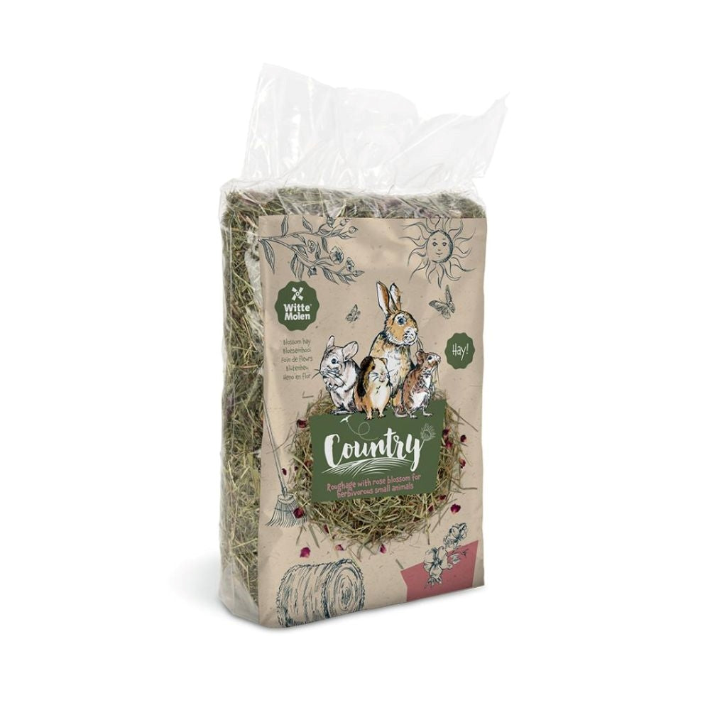 ويت مولين كونتري ميوسلي مكمل غذائي للحيوانات الصغيرة بالقش مع الورد