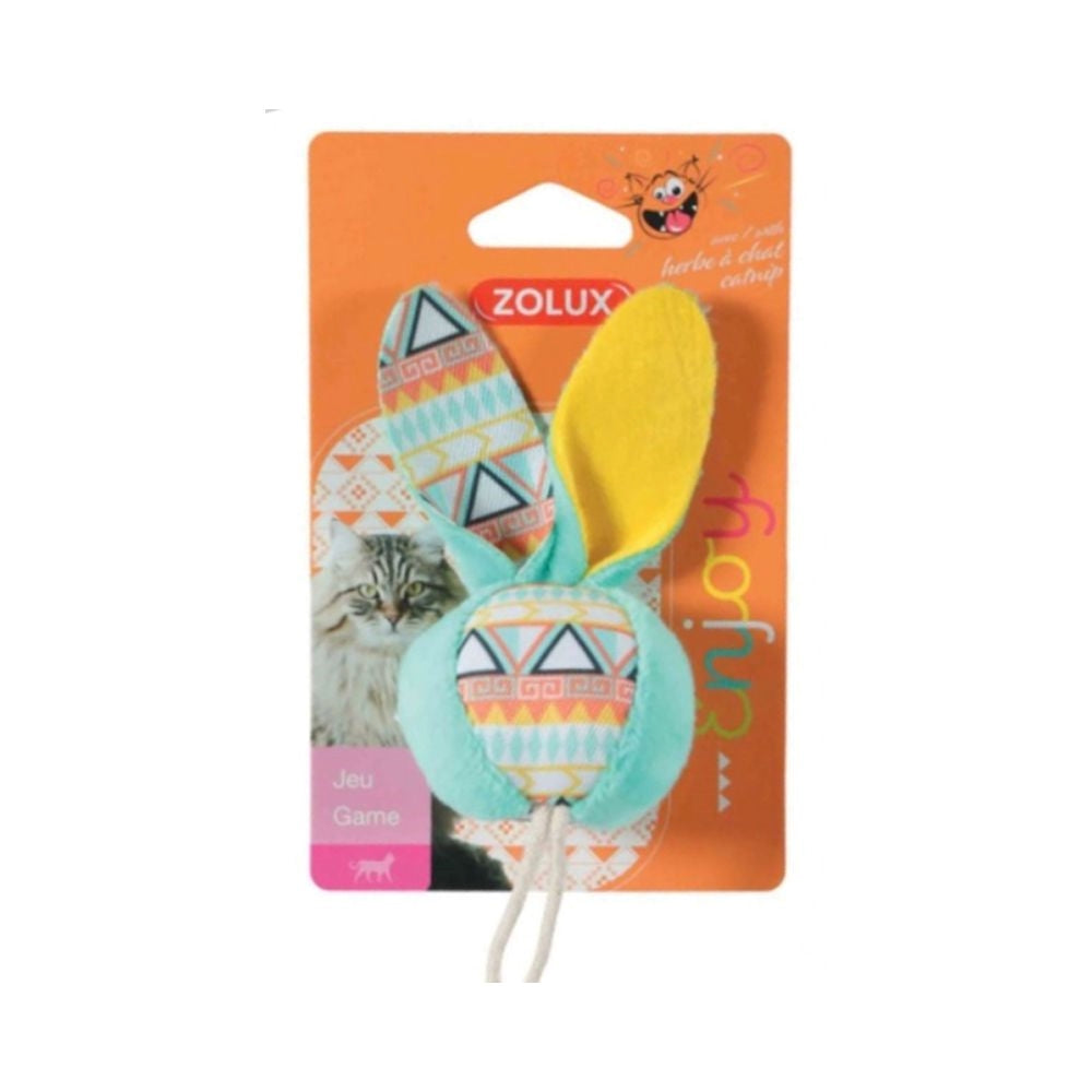 زولكس كالي لعبة للقطط مع كاتنب شكل أرنب