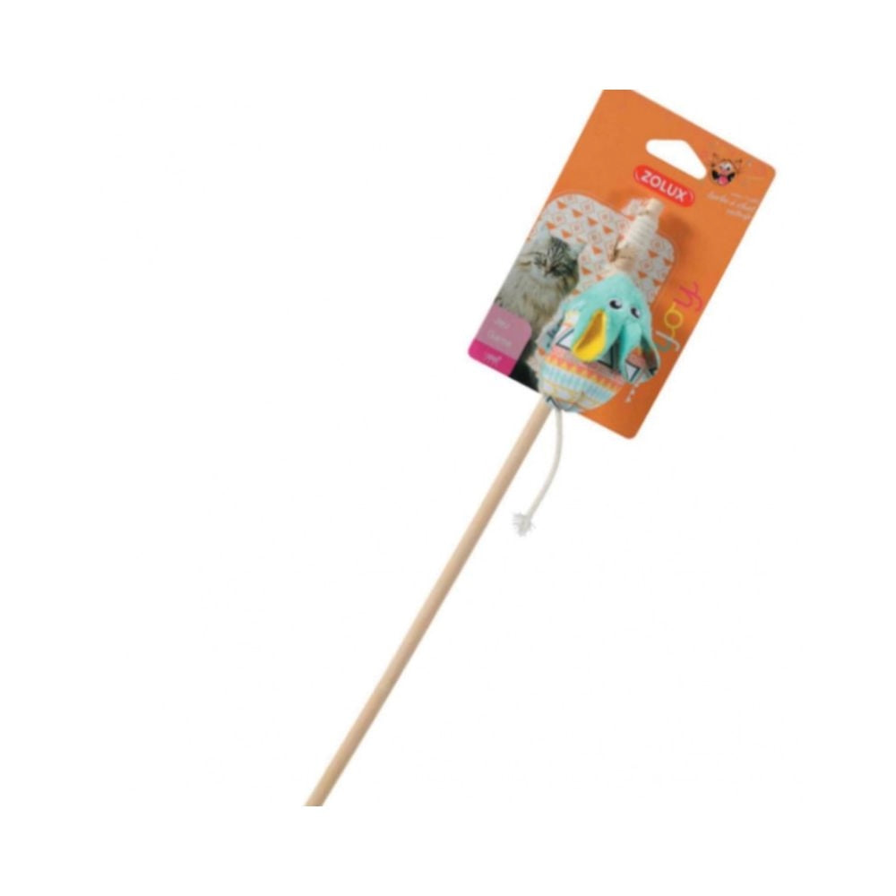 زولكس لعبة بالكاتنب سنارة شكل فأر أخضر للقطط