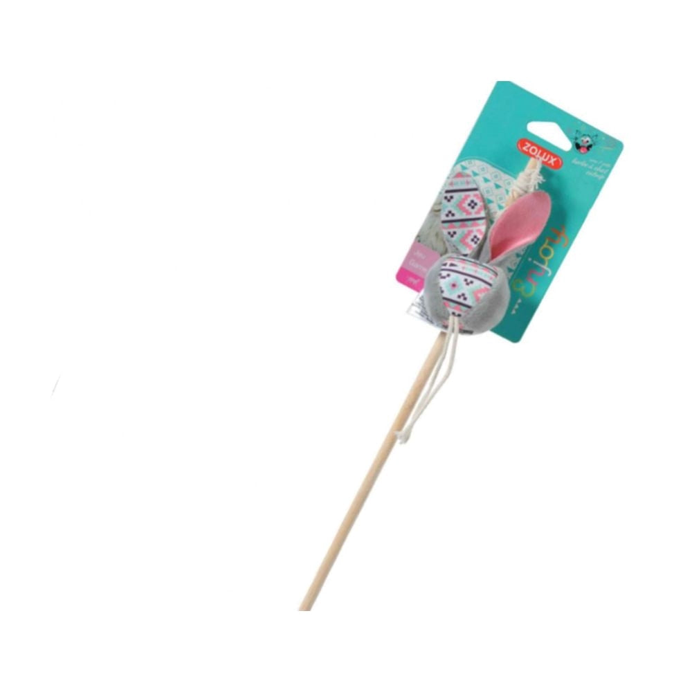 زولكس لعبة بالكاتنب سنارة شكل كرة رمادي للقطط