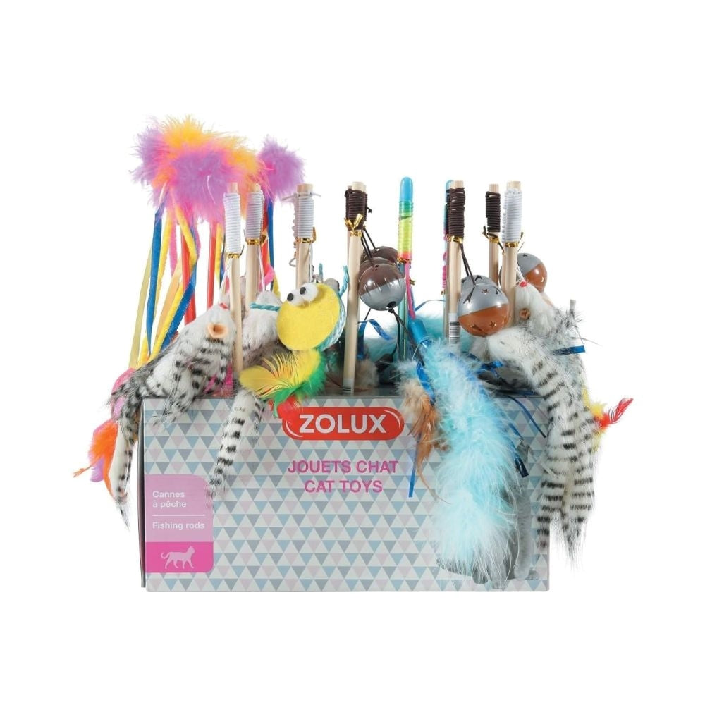 زولكس لعبة قطط سنارة صيد أشكال متنوعة