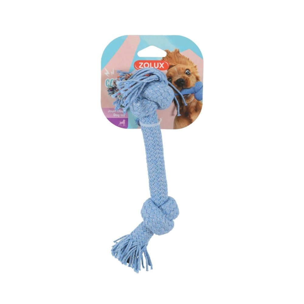 زولكس لعبة للكلاب بوليستر شكل حبل لون سماوي 45 سم