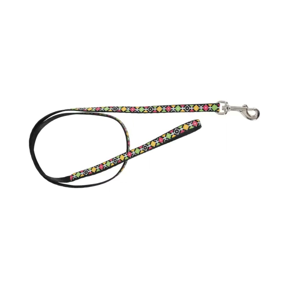 زولكس ليش زخرفة الأسهم نايلون للقطط - أسود