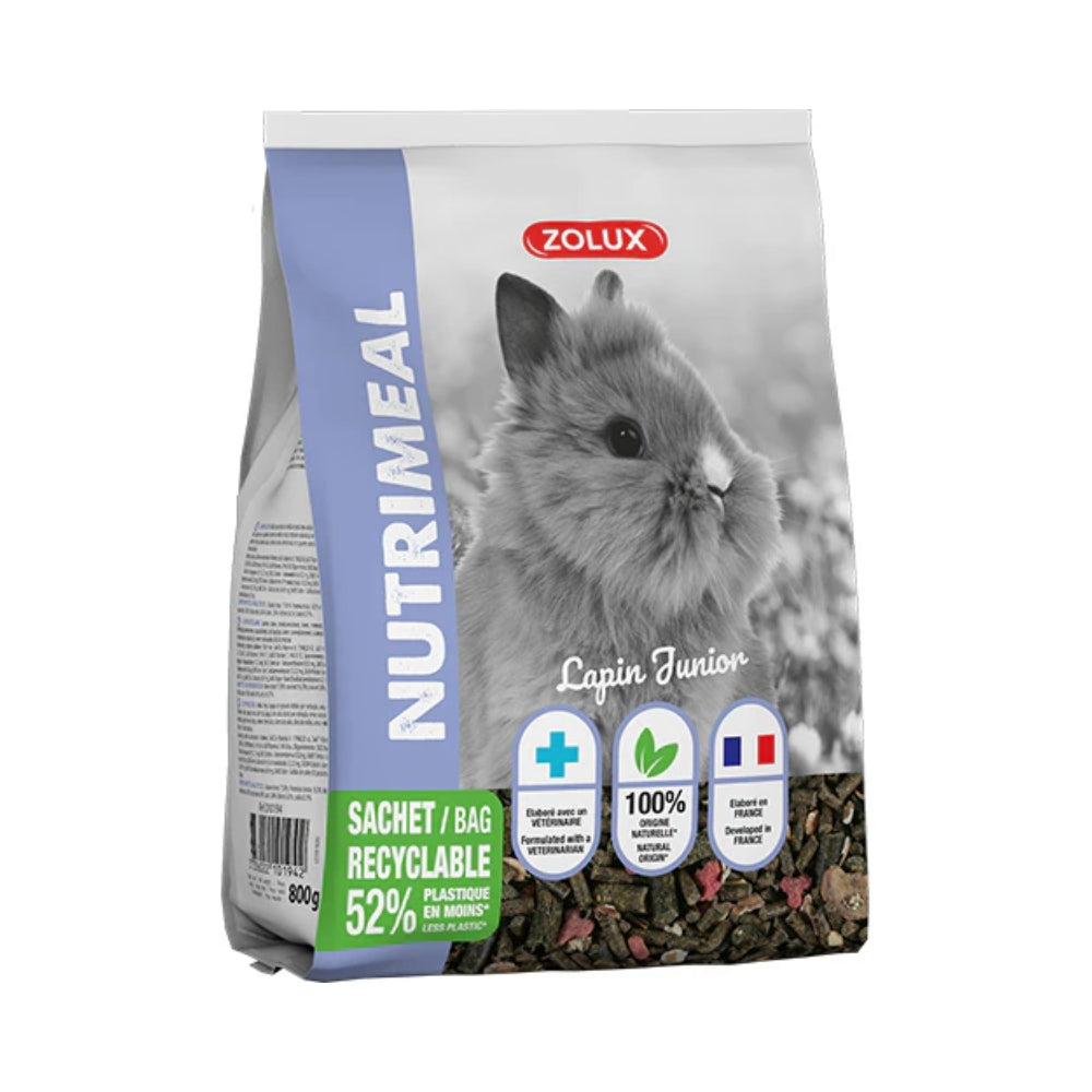 زولكس نوتريميل طعام مناسب للارنب الهولندي الصغير حتى عمر 6 شهور